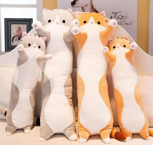 Long Cat Pillow Plush