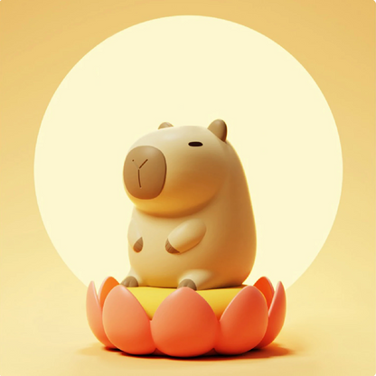 Squishy Capybara Lamp (Night Light)