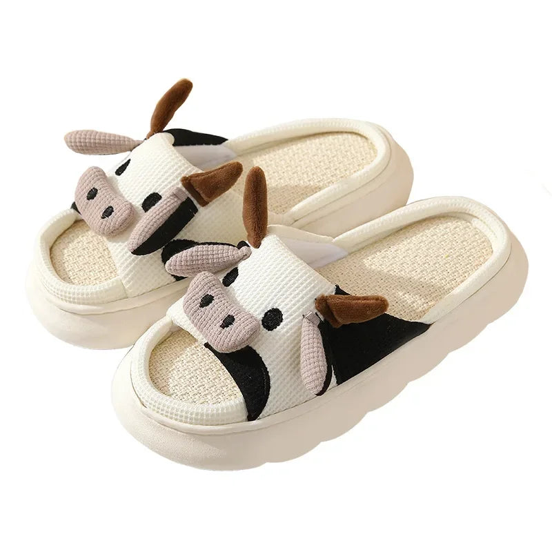 Women's Cozy Cow Slippers