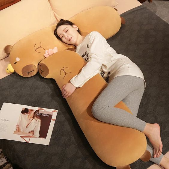 Capybara Body Pillow